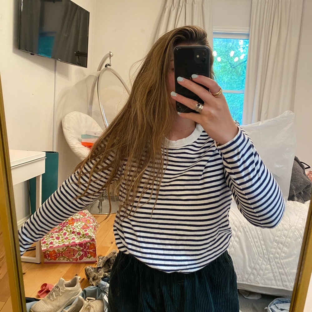 Top shop long sleeve crew neck